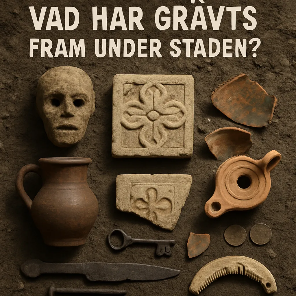 Arkeologiska fynd i Lödöse – Vad har grävts fram under staden?