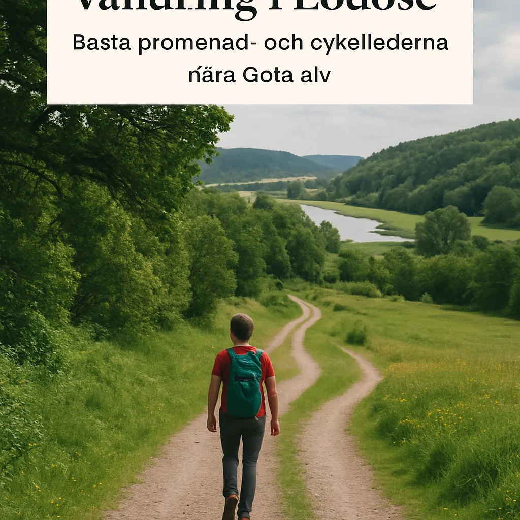 Vandring i Lödöse – Bästa promenad- och cykellederna nära Göta älv