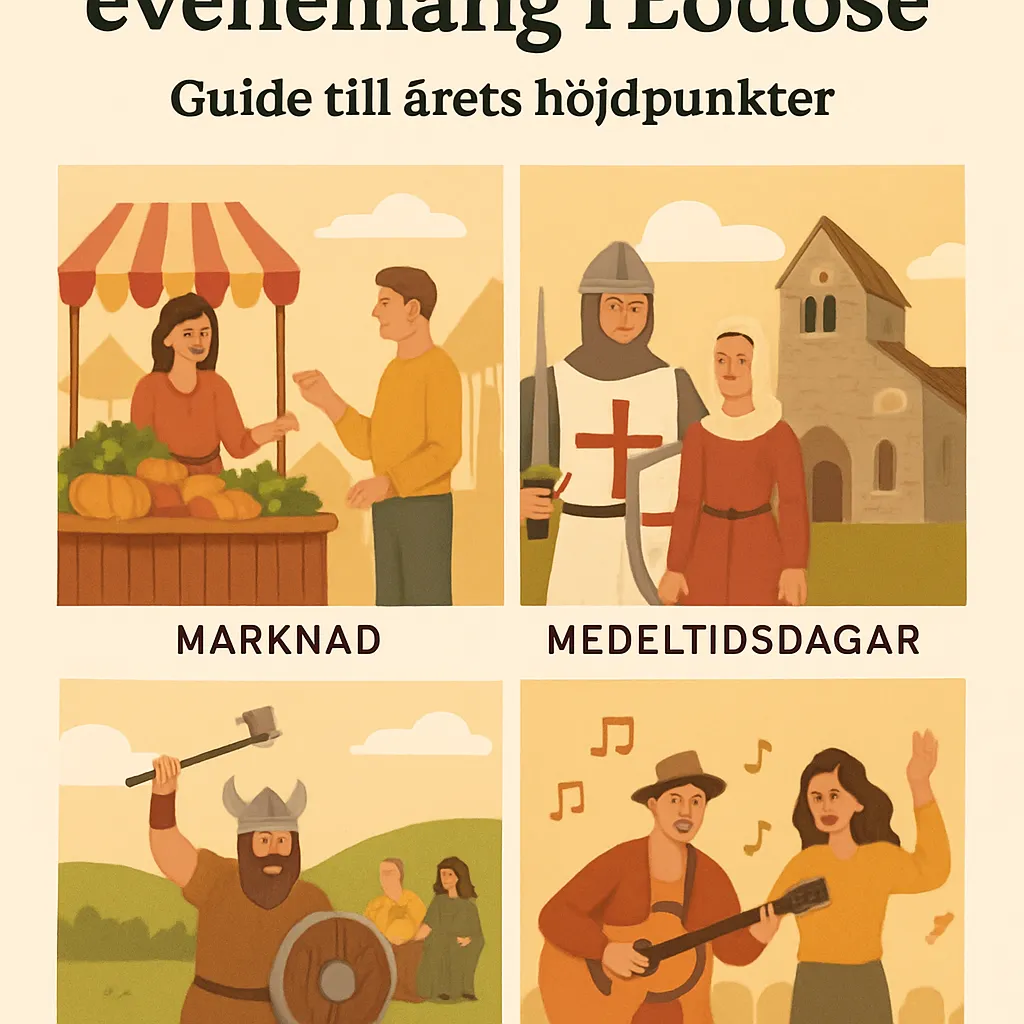 Marknader och evenemang i Lödöse – Guide till årets höjdpunkter