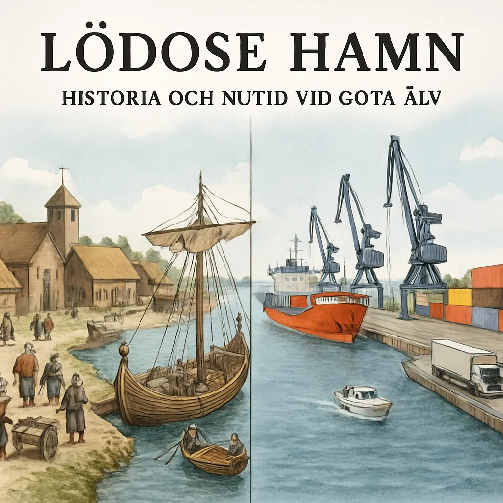 Lödöse hamn – historia och nutid vid Göta älv