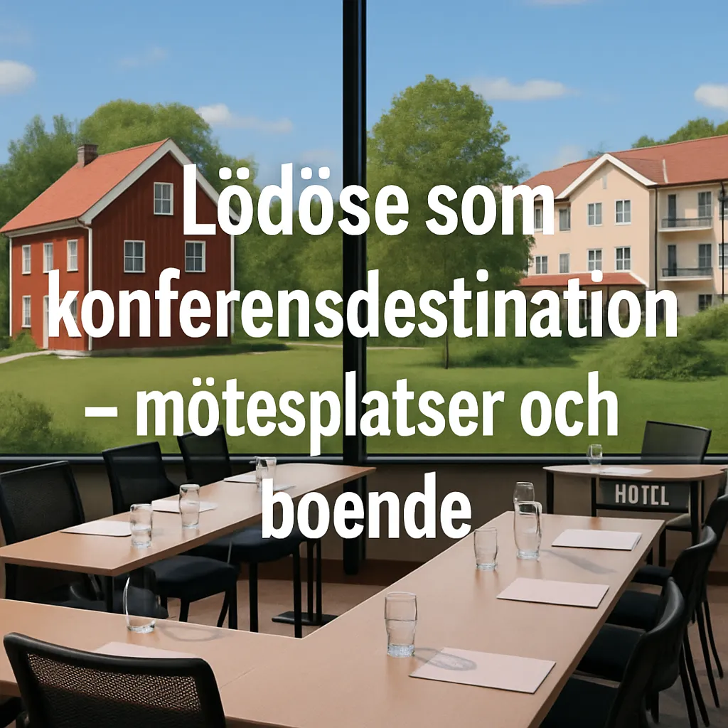Lödöse som konferensdestination – mötesplatser och boende