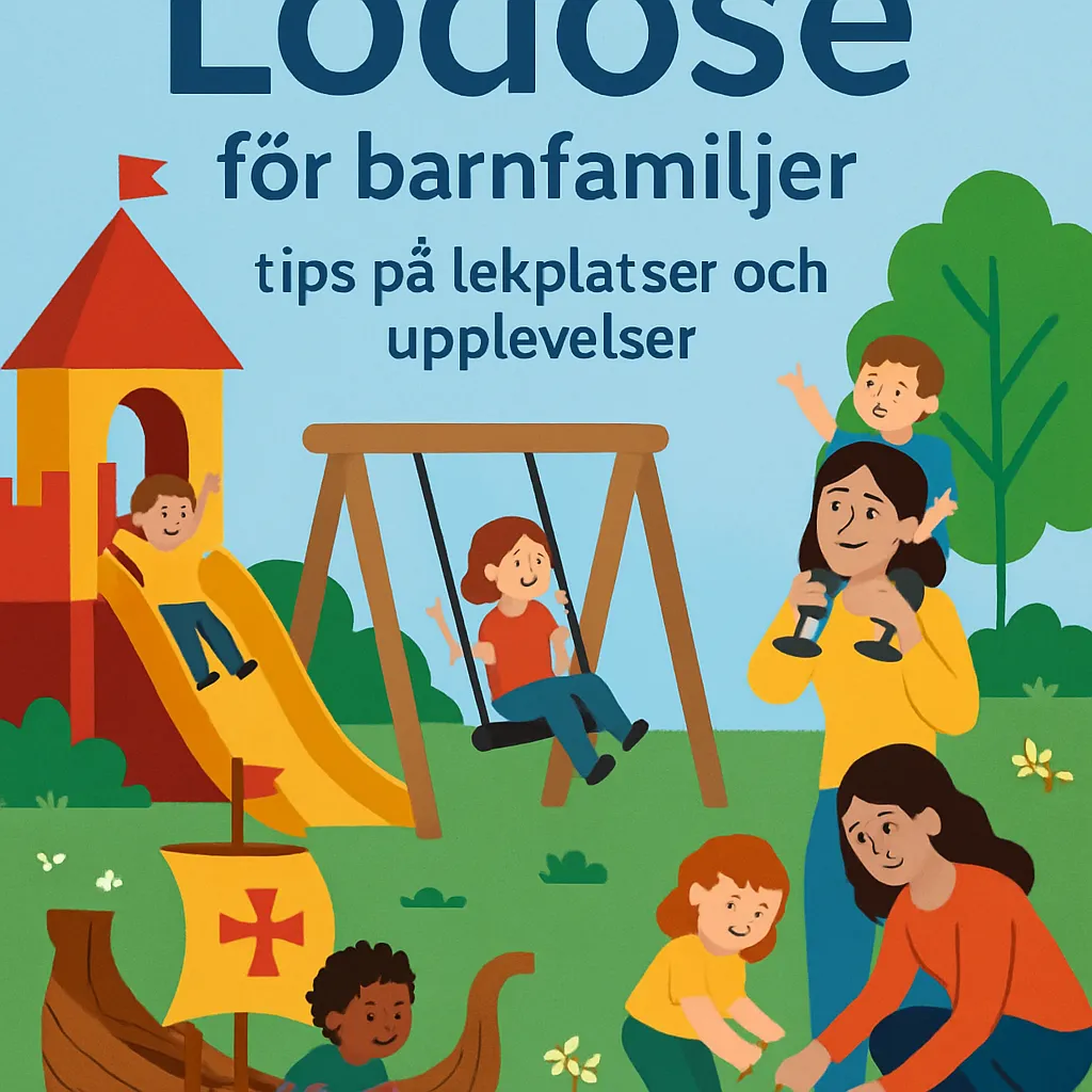 Lödöse för barnfamiljer – tips på lekplatser och upplevelser