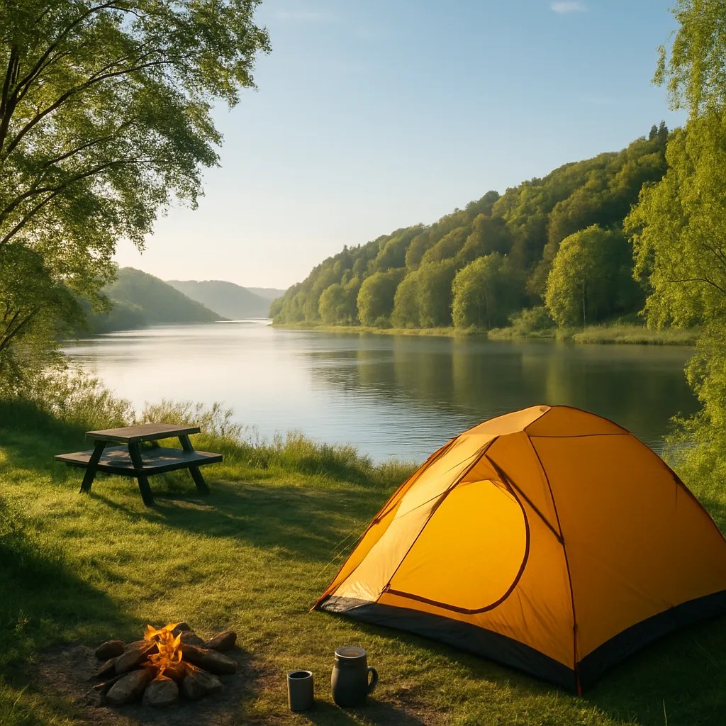Camping nära Lödöse – bo nära naturen vid Göta älv