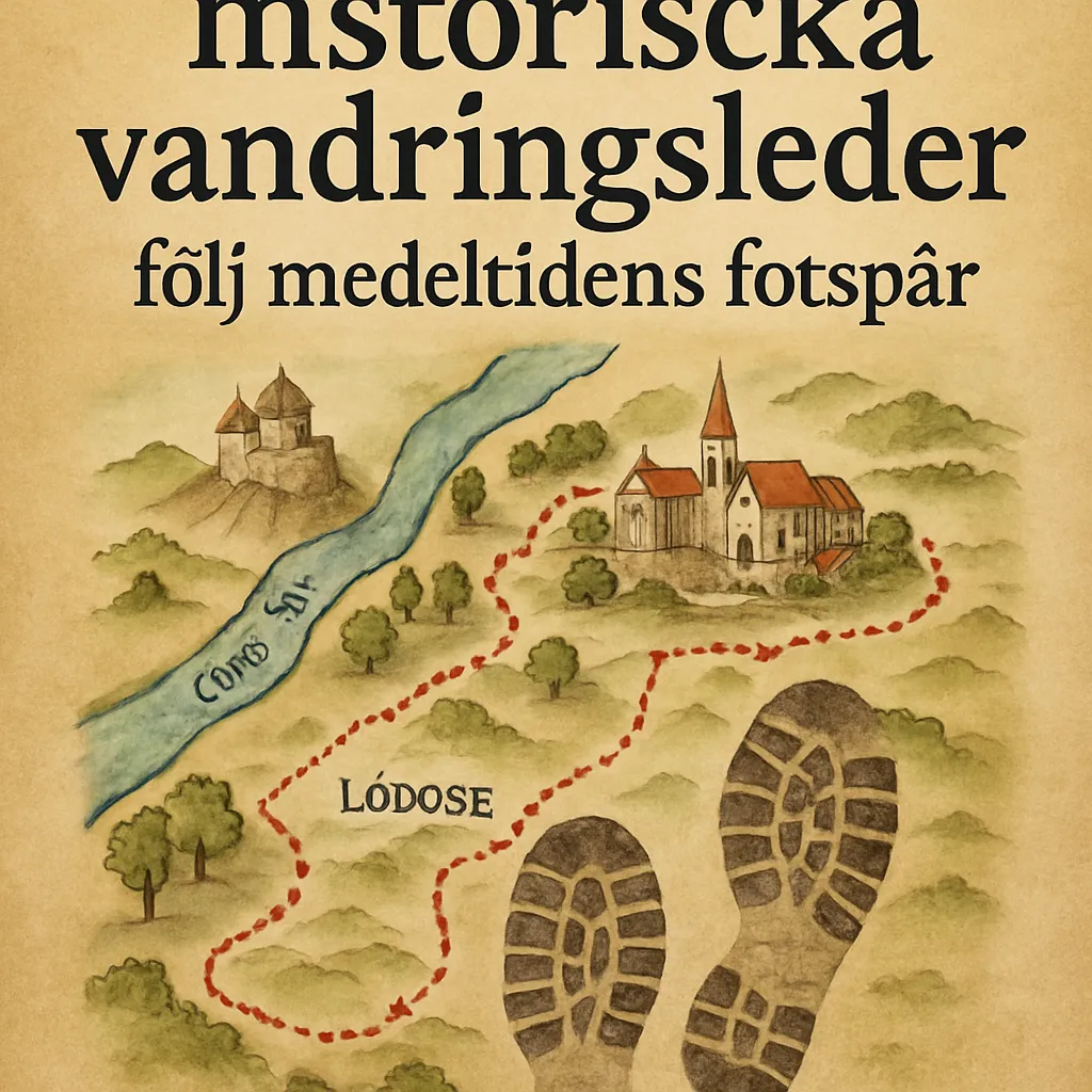 Lödöses historiska vandringsleder – följ medeltidens fotspår