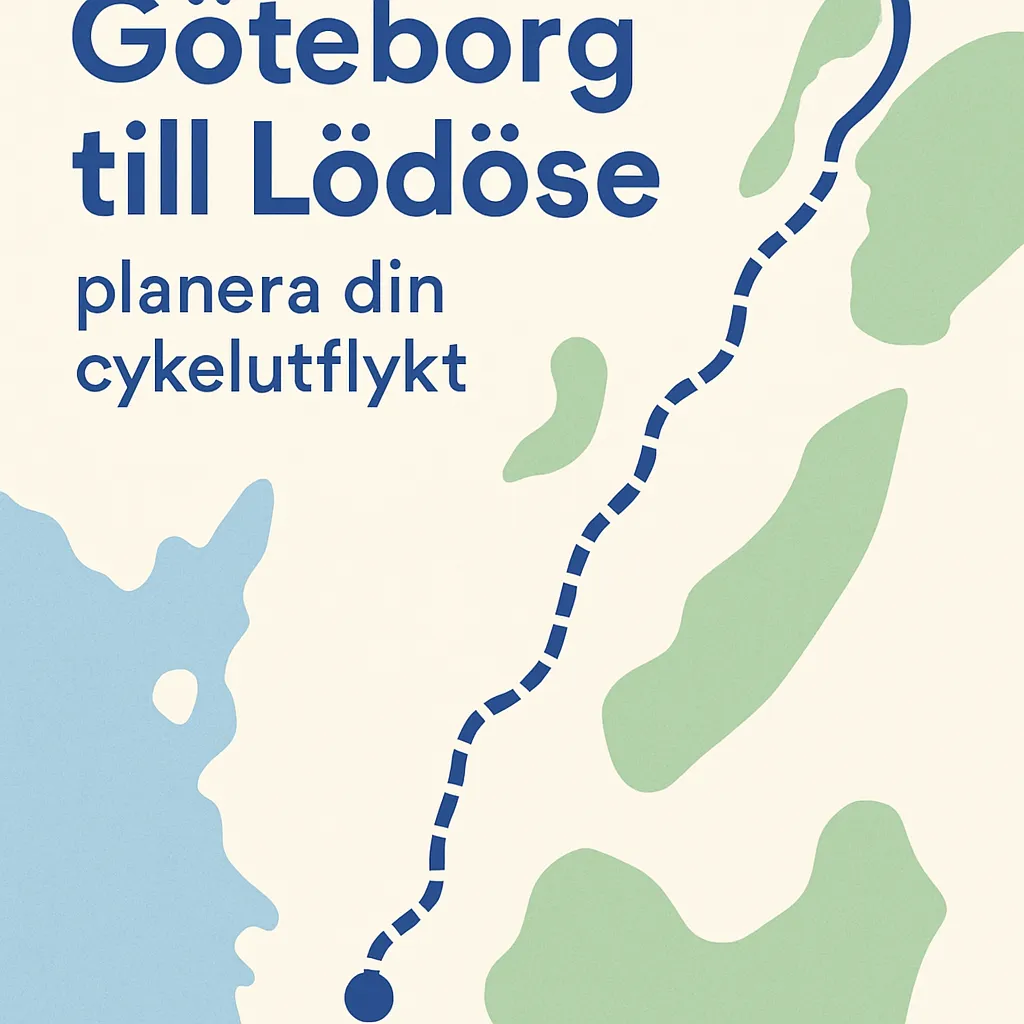Med cykel från Göteborg till Lödöse – planera din cykelutflykt