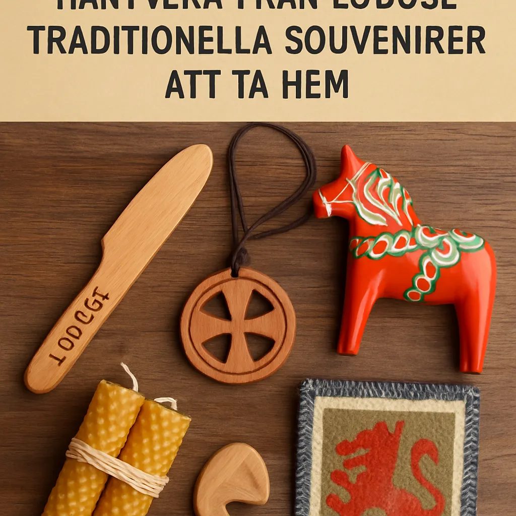 Hantverk från Lödöse – traditionella souvenirer att ta hem