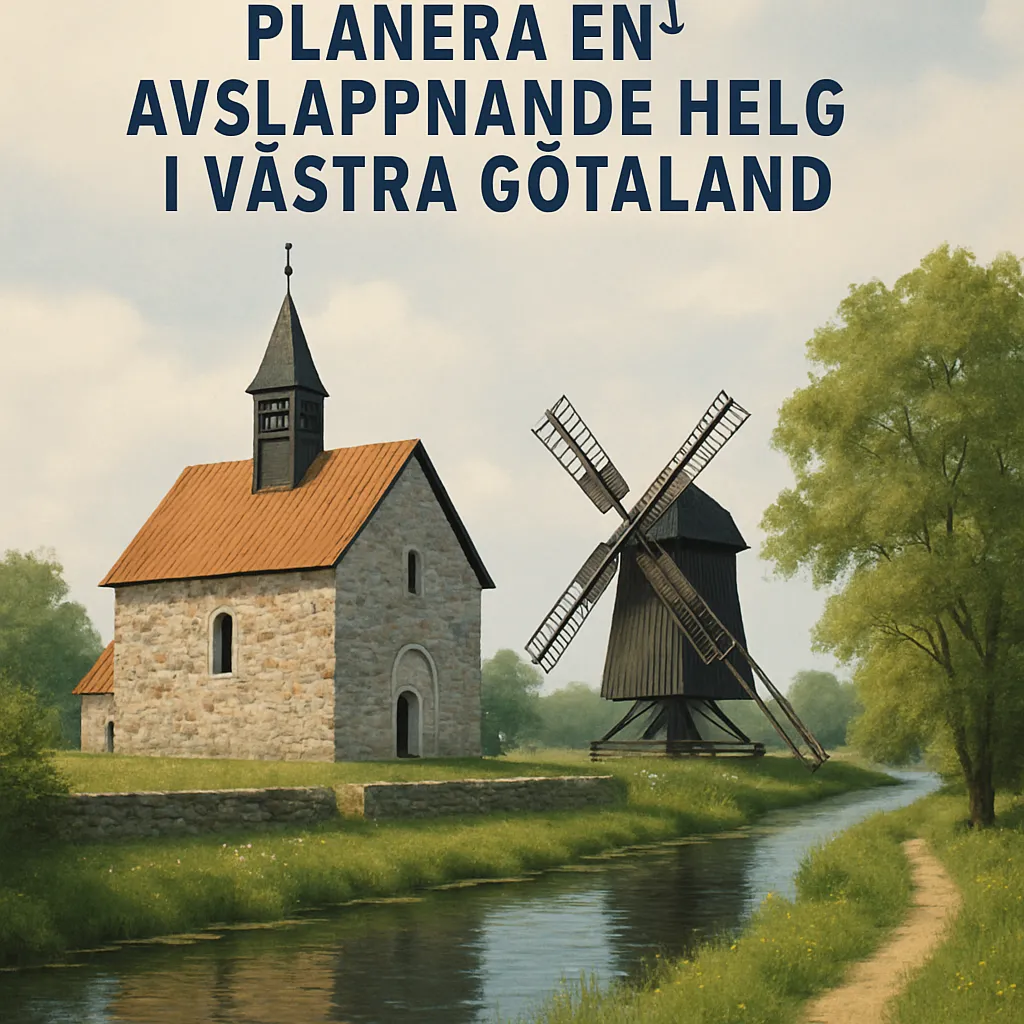 Weekend i Lödöse – planera en avslappnande helg i Västra Götaland
