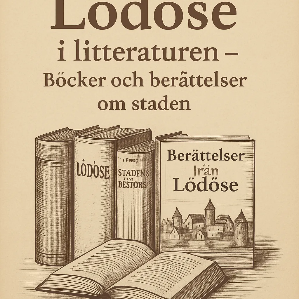 Lödöse i litteraturen – böcker och berättelser om staden
