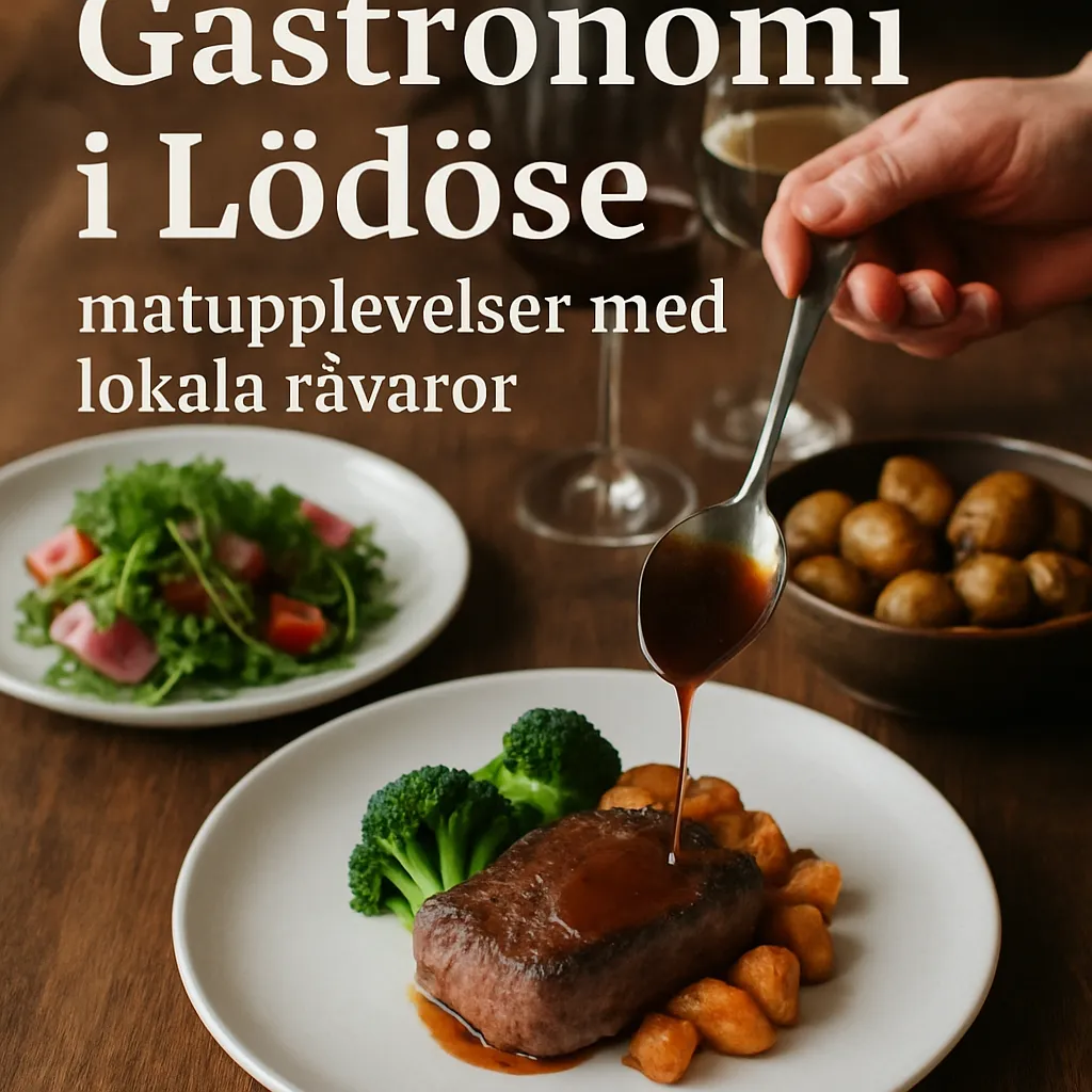 Gastronomi i Lödöse – matupplevelser med lokala råvaror
