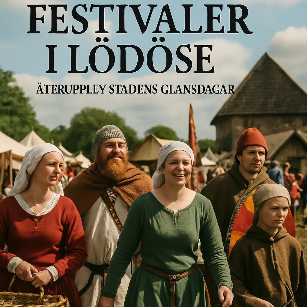Historiska festivaler i Lödöse – återupplev stadens glansdagar